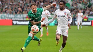 Spielszene aus Werder Bremen gegen Heidenheim