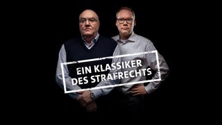 Thomas Fischer und Holger Schmidt für den Podcast "Sprechen wir über Mord?!" und die Reihe "Klassiker des Strafrechts"