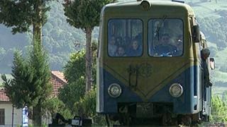 Mit der Zahnradbahn durch den Peloponnes