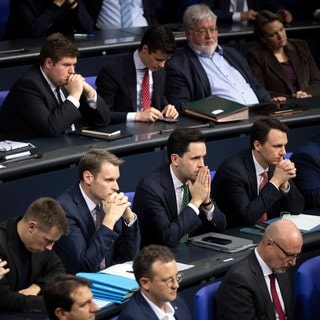 Mitglieder der Jungen Gruppe der Union im Bundestag