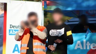 Ordner bei AfD-Veranstaltung im Westerwald