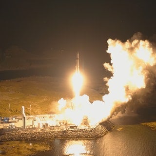 Start des Testflugs der Spectrum-Rakete des deutschen Herstellers Isar Aerospace. 