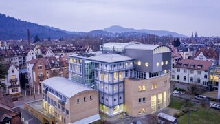 Das Bild zeigt das Studio in Freiburg