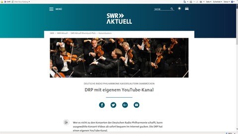 DRP mit eigenem Youtube-Kanal