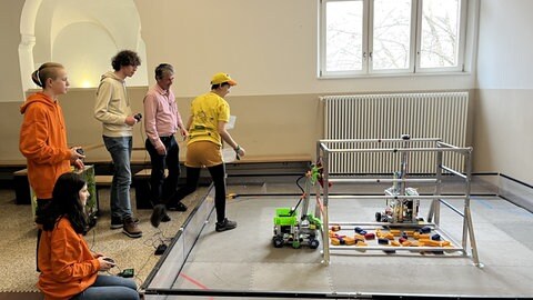 Werner Fick hat mit seiner Robotik AG eine erfinderische Community zusammengebracht.