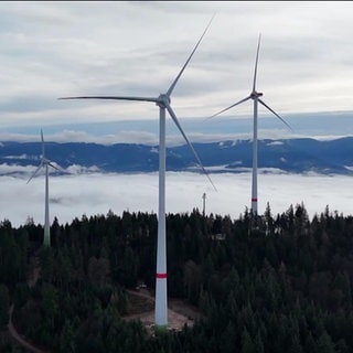 Windräder in Baden-Württemberg