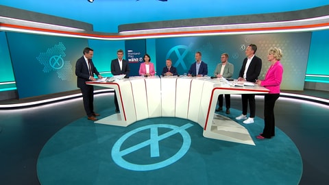Wahlrunde der Parteien im SWR 