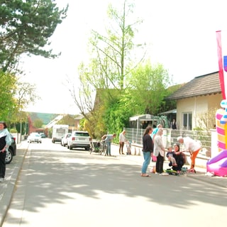 Die Jahnstraße in Dalheim