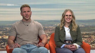 Leander Jerg und Carolin Mayer