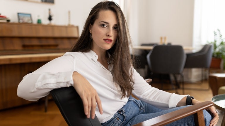 Die Komponistin Sara Glojnarić