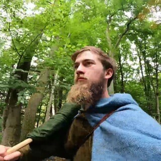 Finnian Garvey läuft Limes entlang