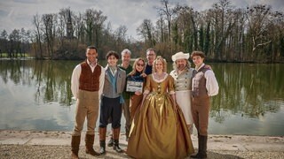 v.l. Chieloka Jairus, Riccardo Campione, Christian Theede, Lena Katharina Krause, Christoph Holthof, Silke Bodenbender, Aykut Kayacik, Frederic Balonier