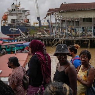 Vom Stabroek Market in Georgetown, der Hauptstadt von Guyana, ausgehend, organisiert sich die Grundversorgung im Land. Preissteigerungen werden hier zuerst spürbar.