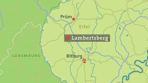 Karte Lambertsberg