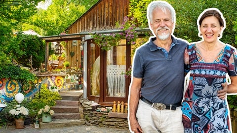 Sandra und Alfred haben mit wenig Geld aber viel Erfindergeist einem 200 Jahre alten, kaputt sanierten Fachwerkhaus seinen Charme zurückgegeben.