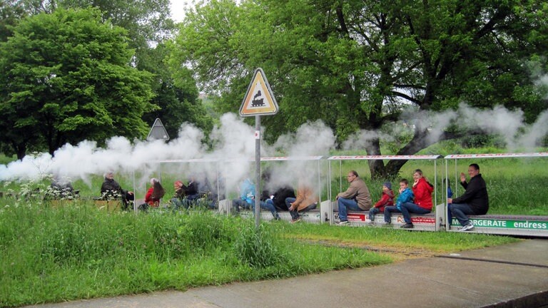 Dampfbahn in Plochingen