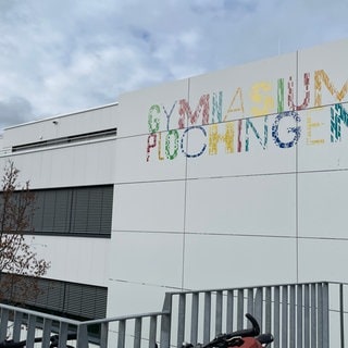 Ein Außenschuss des Gymnasiums Plochingen.