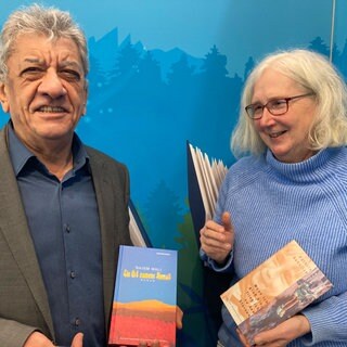 Najem Wali (links) und Kathrin Aehnlich (rechts)