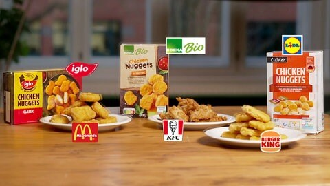 Chicken Nuggets im Geschmack- und Labortest: McDonald's, KFC, Burger King, Lidl, Edeka Bio, Iglo