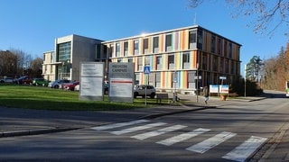 Das Ärztehaus auf dem Gelände des Medizin Campus Bodensee. 