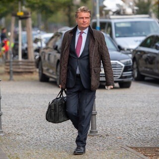 Thomas Bareiß (CDU) auf dem Weg zum Konrad-Adenauer Haus. (Archivbild)