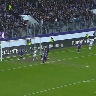 Spieler auf dem Feld