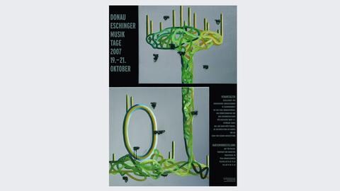 Donaueschinger Musiktage - Plakat 2007 - Lorenzo Pompa