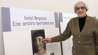 Pressekonferenz mit Bergmann Gretel in Laupheim