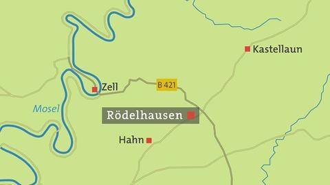 Karte von Rödelhausen