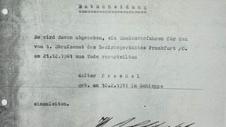 In einem Schreiben vom 16. Januar 1962 lehnt der DDR-Staatsratsvorsitzende Walter Ulbricht ein Gnadenverfahren für Walter Praedel ab. Neun Tage später wird Praedel in Leipzig hingerichtet.