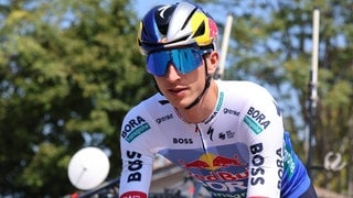 Radprofi Florian Lipowitz (Team Red Bull Bora-hansgrohe) bei der Tour de France 2026