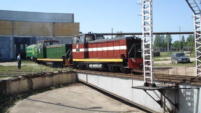 Schmalspurbahnen im Baltikum 