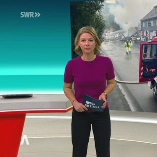 Nachrichtensprecherin Sandra Hochhuth.