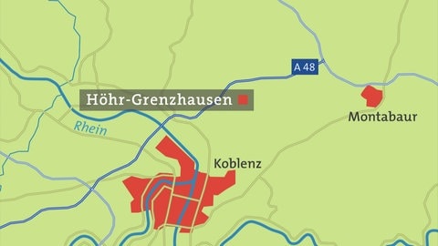 Höhr-Grenzhausen - Karte