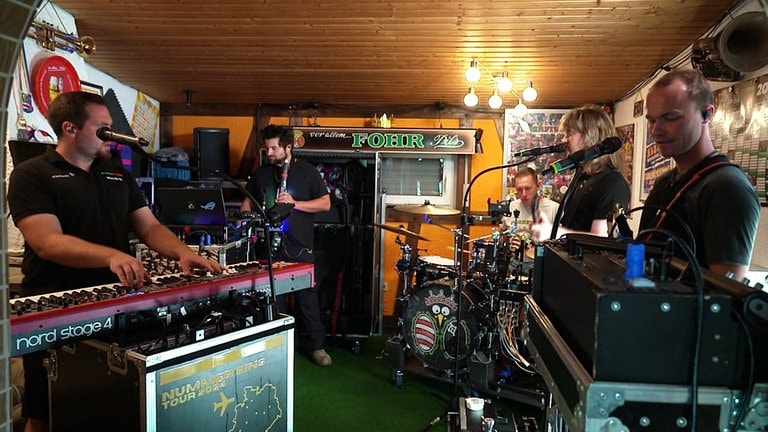 Jungs der Band Fohr Five 