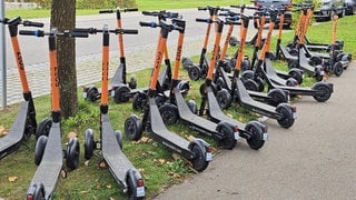 Zeus E-Scooter beim Testlauf in Biberach.