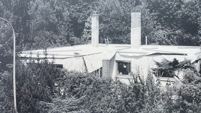 Das Haus von Johannes Hill im Jahr 1996.