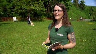 Hundetrainerin Franzsika Stecher