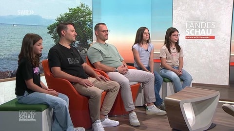 Jan Benz und Patrick Barwich & 3 Töchter