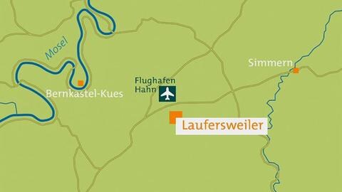 Karte von Laufersweiler