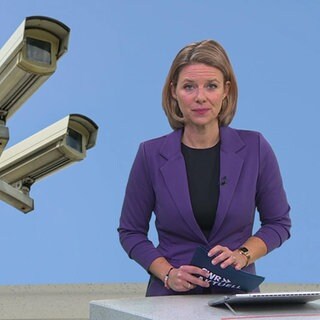 Nachrichtensprecherin Sandra Hochhuth.