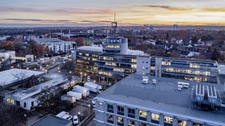 Das Bild zeigt das Funkhaus in Mainz