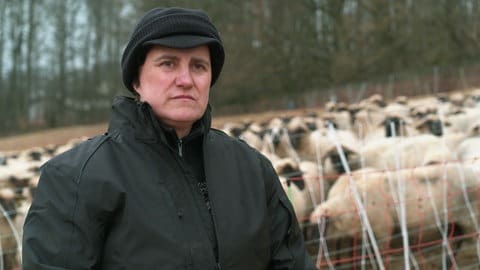 Carmen Weber, Schäferin im Westerwald