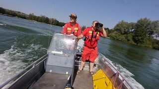 Strömung selbst im flachen Wasser