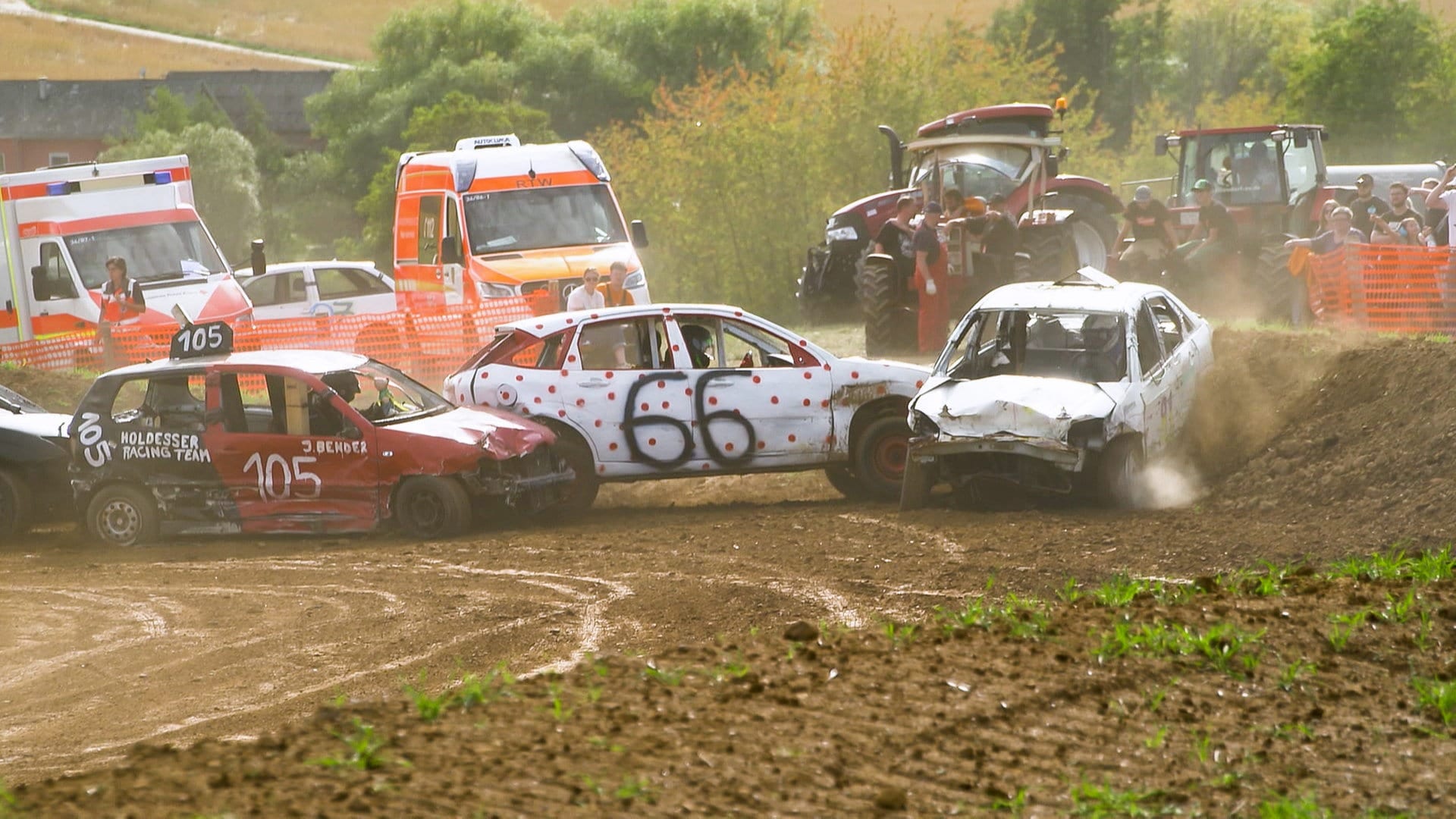 Stockcar-Rennen in Allendorf: Wenn Beulen Punkte bringen
