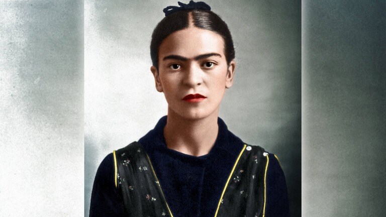 Frida Kahlo (1907–1954), Mexikanische Künstlerin. Fotografie von Guillermo Kahlo, 1932.