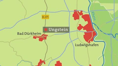 Karte von Ungstein