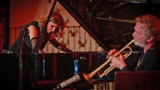 Tania Giannouli & Nils-Petter Molvaer beim Enjoy-Festival 2025 
