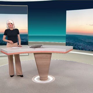 Nachrichtensprecherin Tatjana Geßler