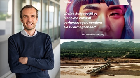 Florian Schmitt spricht über Zukunftsszenarien in der Medienwelt